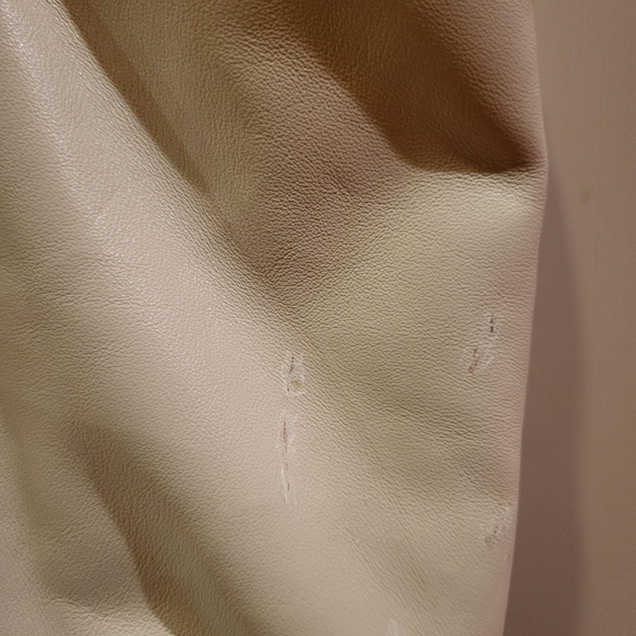 Coach White Leather Tote Bag - Picture 6 of 8